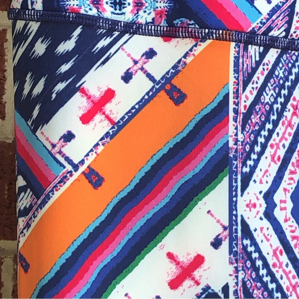 Free People Movement Ashford High Rise Lose Control Leggings Sz M —#038 - Picture 11 of 16